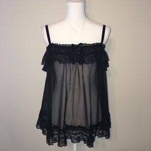 Victoria's Secret y2k sheer babydoll chimise